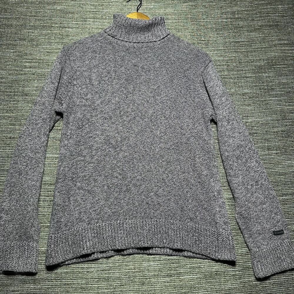 Columbia Sweater Women's M Purple Knit Turtleneck 2002